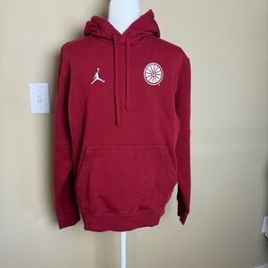 Jordan Jump Man Oklahoma Sooners Adult Hoodie- Small